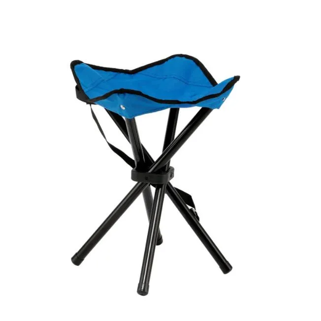 Chaise Pliante De Camping Portable – Aluminium/polyester – Noire (Occasion)