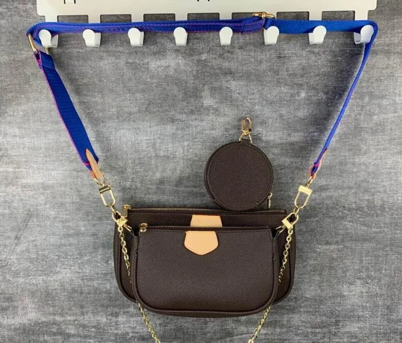 Wallets & Holders Sale set women crossbody bag Genuine Leather luxury handbags purses designers lady tote bags Coin Purse three item