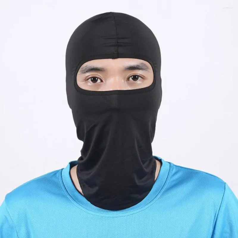 Bérets Universal Full Face Mask Motorcycle Cycling Protection Cap Coul Couleur Couleur de vent Vie simple coucheur Soleil