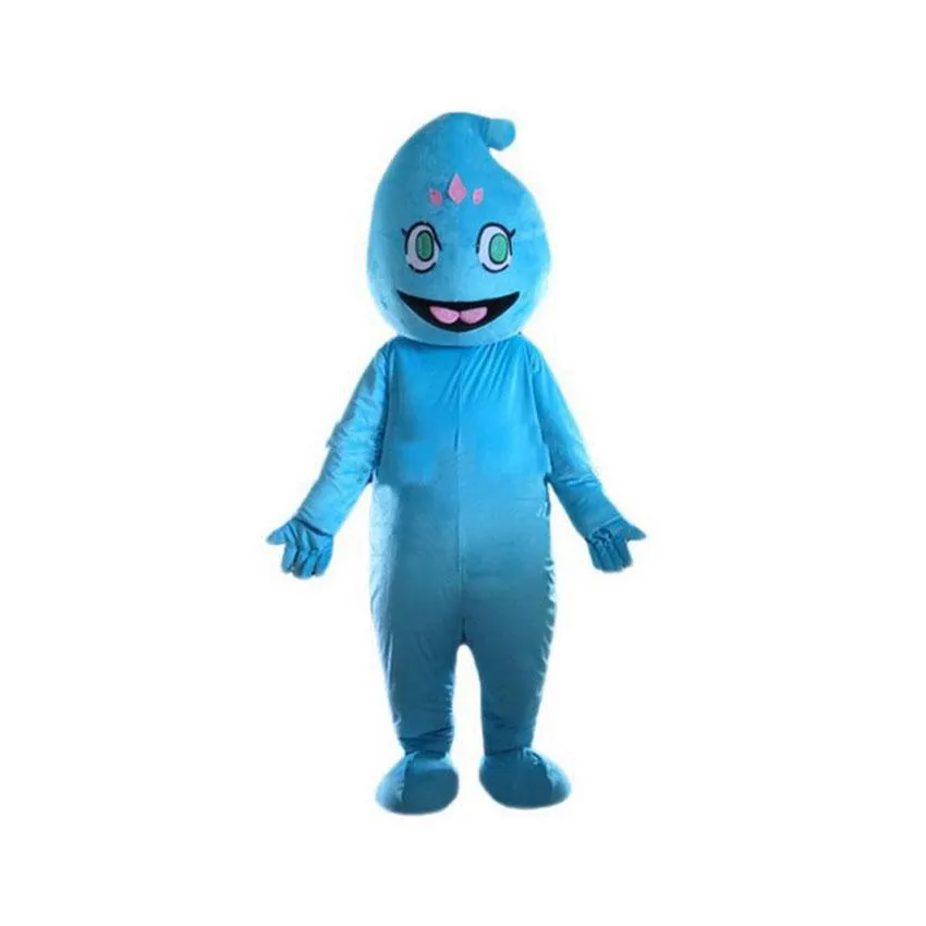 Hoge kwaliteit waterdruppels rekwisieten mascotte kostuum halloween kerst fancy party stripfiguur outfit pak volwassen vrouwen mannen jurk carnaval unisex volwassenen