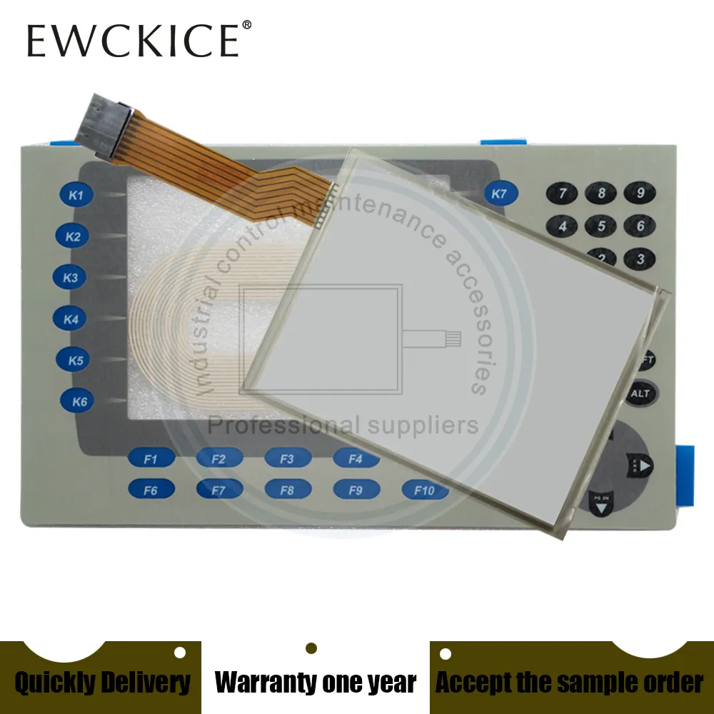 PanelView Plus 700 pièces de rechange 2711P-K7C6A9 2711P-K7C6D1 2711P-K7C4D2 2711P-K7C4D6 HMI écran tactile industriel écran tactile et clavier à Membrane