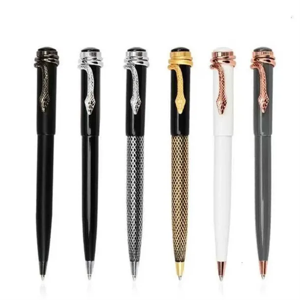 Full Metal Snake Shape Ballpoint Pen Business Men День рождения подарка