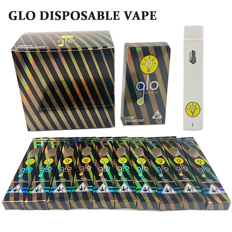 Premium GLO Disposable Pod Vape Pen 1.0ML Empty Cartridge 280mAh USB