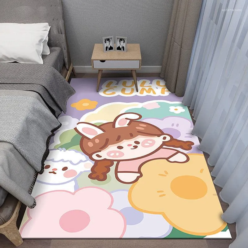 Tapis tapis de haute qualité tapis pour enfants tapis d'animaux de dessin animé apprendre pour bébé enfant jouer Rectangle décoration chambre d'enfants