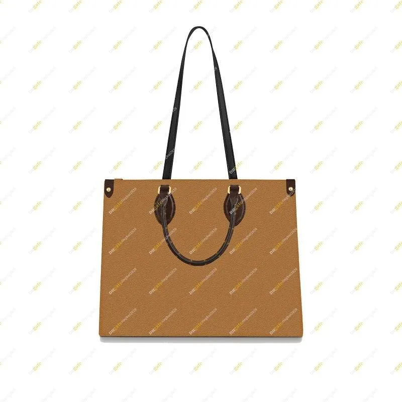 Ladies Fashion Casual Designer TOP High Quality TOTE ONTHEGO NEVERFULLS Handbag M45321 MMatching Large Capacity Shoulder Bag 3 Size 25/35/41CM