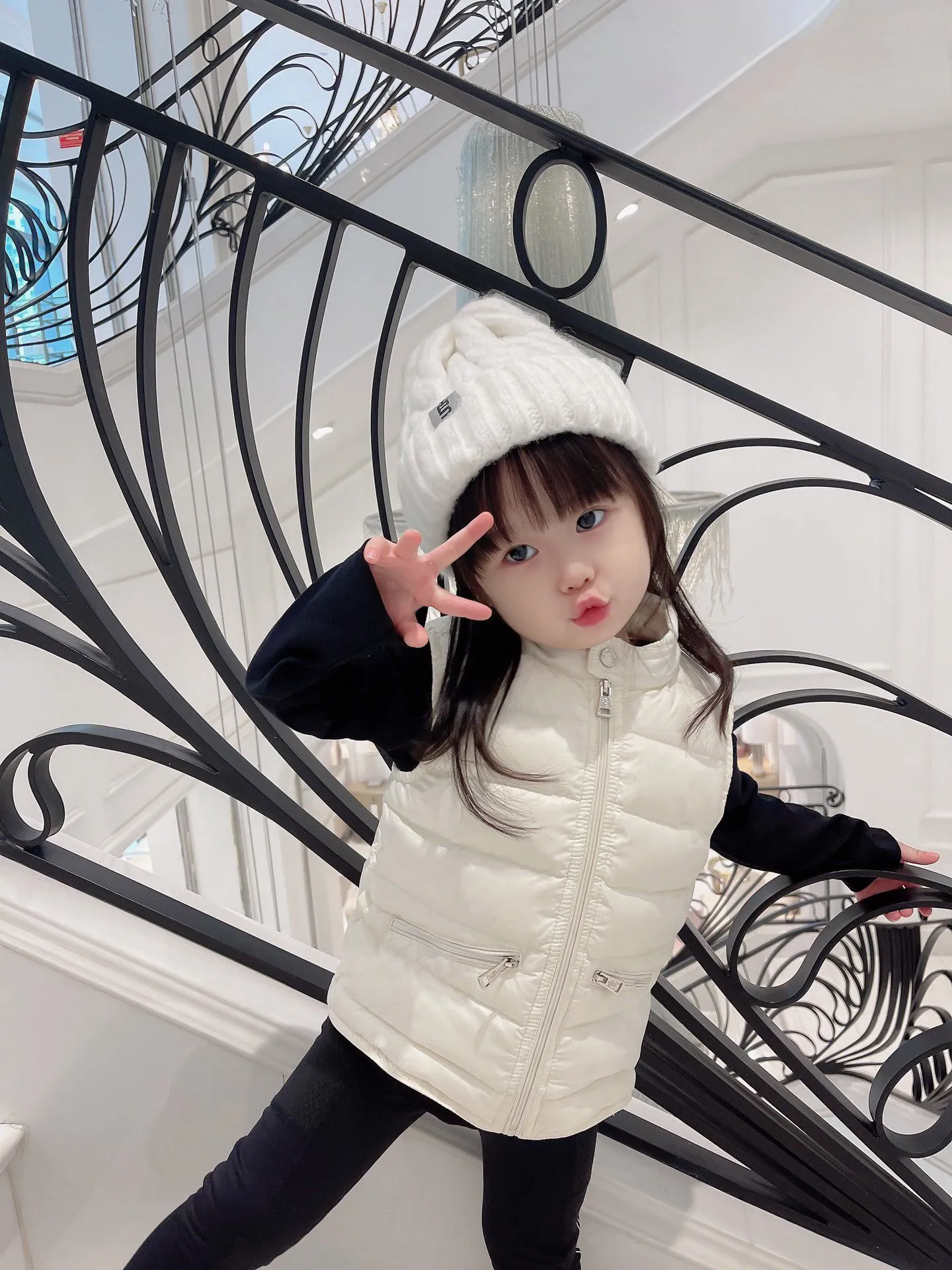 Girls Cotton Coat Children Winter Warm Jacket Kids... - Grandado