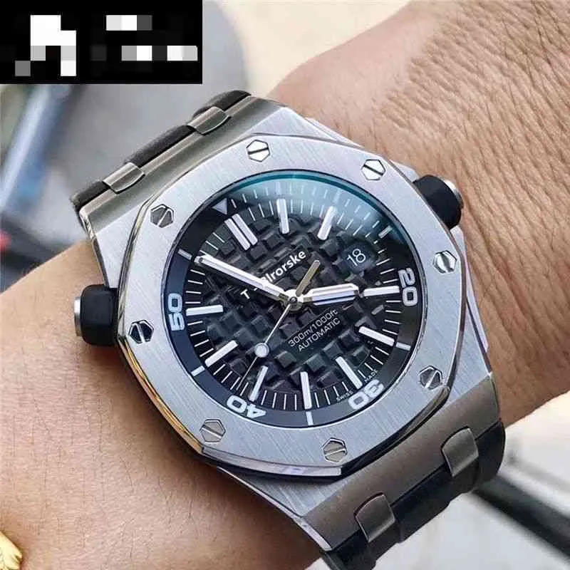 Luxury Mens Mechanical Watch FM TIDE 155710AP Sports Royal Series Automatic Swiss Es Brand Wristwatch
