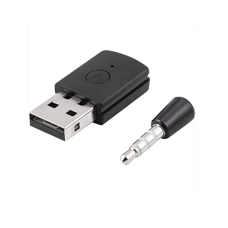 PS5 Bluetooth 4.0 Adaptery bezprzewodowe adapter USB dla sterownika P5 GamePad Bluetoothes zestawy słuchawkowe PS4 z mikrofonem i pudełkiem detalicznym