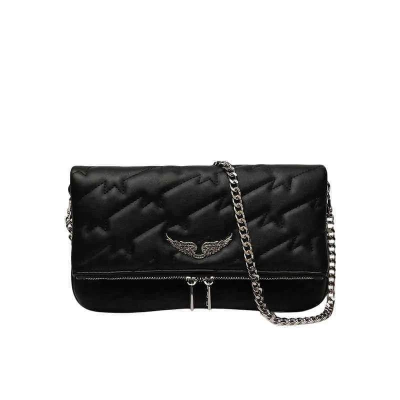 Zadig & Voltaire Rock Leather Shoulder Bag | Bloomingdale's