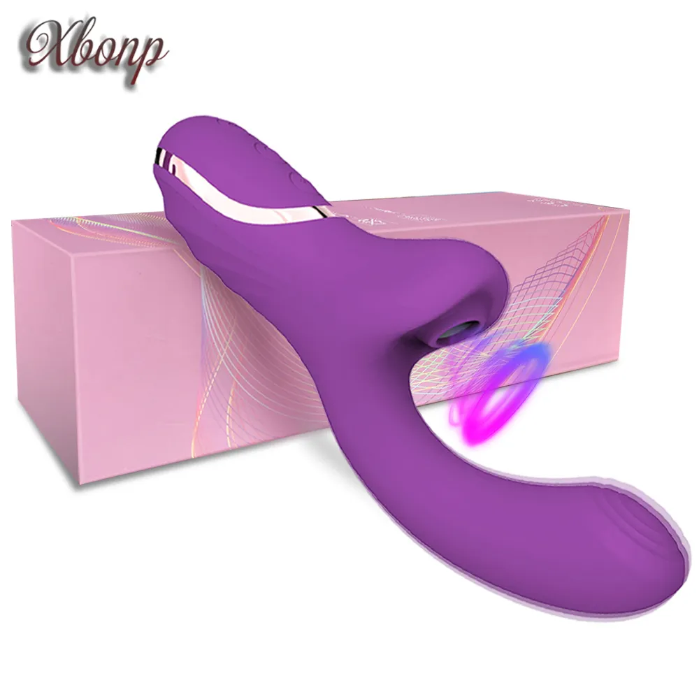 Skönhetsartiklar 20 lägen g-spot vibrator klitoris sucker vakuum stimulator sug kvinnlig onani vuxna varor sexig leksak dildo för kvinnor