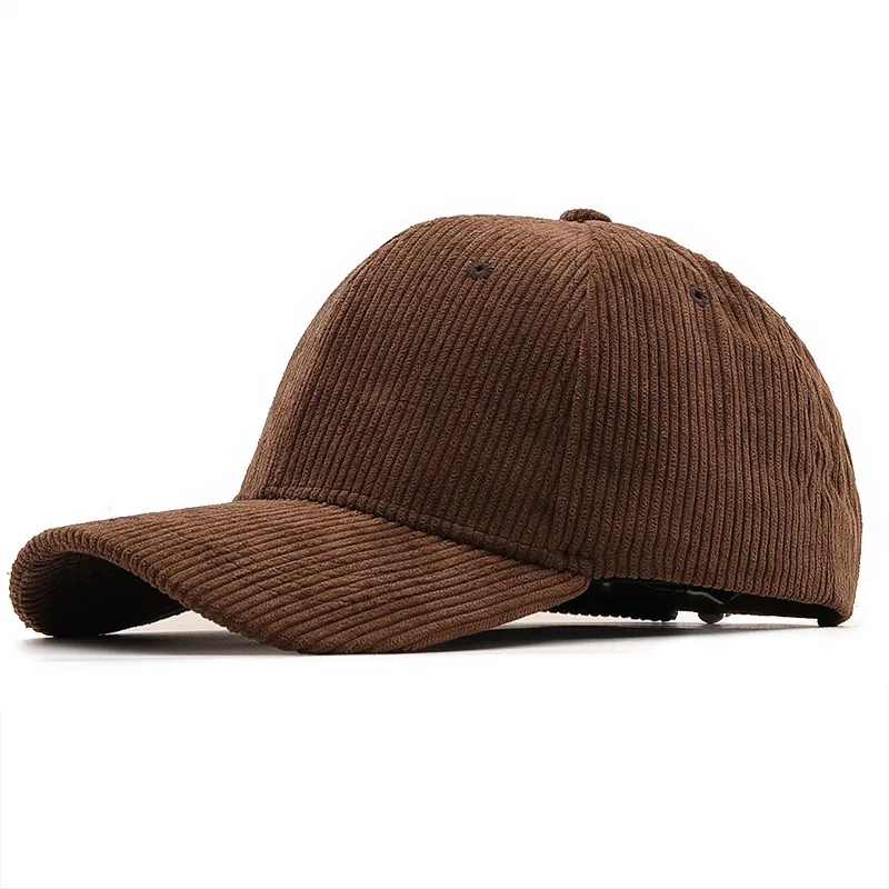 Small Hat Corduroy Japanese-Style Retro All-Match Fashion Solid Color Baseball Cap for Women Autumn and Winter Light Board Basic Style Peake