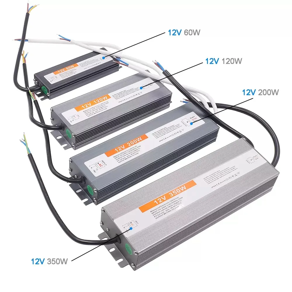 24V Power Supply Driver, 120V AC To 24V DC Converter, Transformer, IP6...