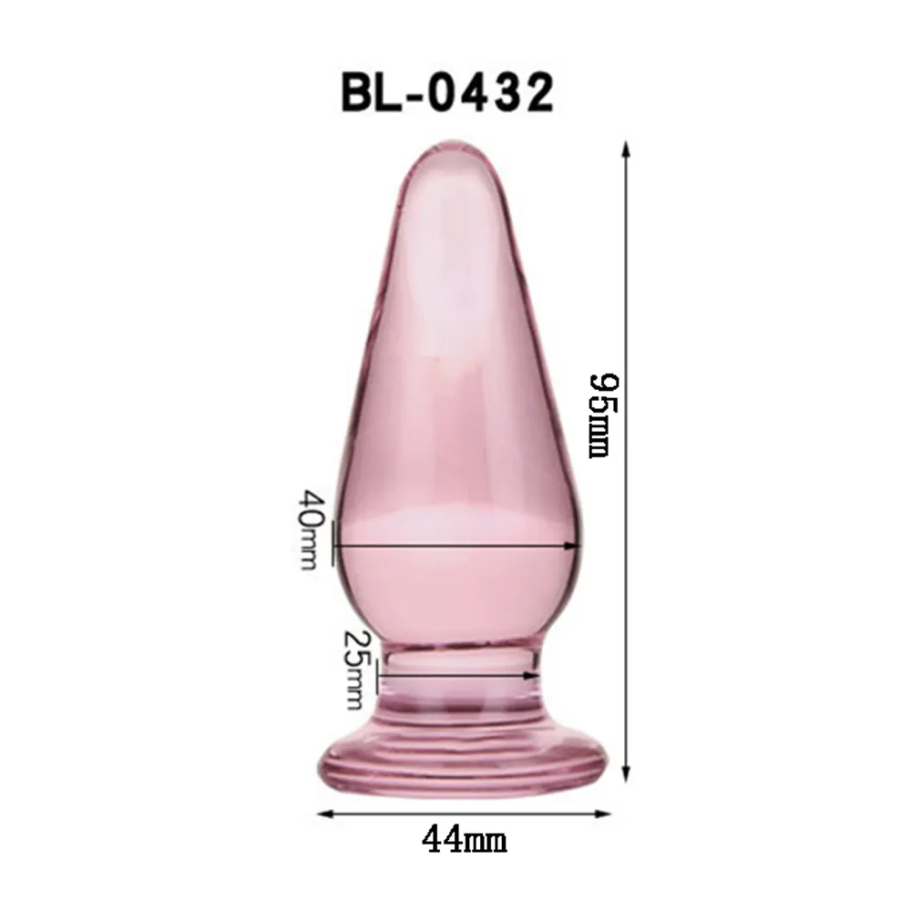 Massageador De Brinquedos Sexuais AnalPlug Set Pink Grande Brinquedos De Sexo De Vidro Para Mulher Anal Butt Plugs Anal Hom De $26,52 DHgate