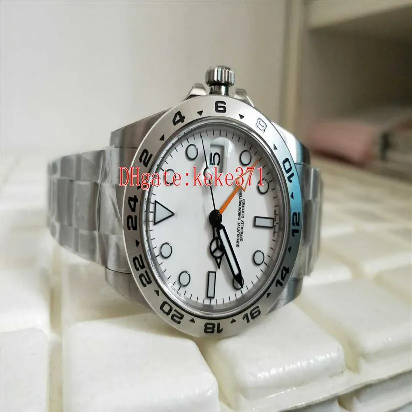 Topselling BP Factory Men zegarki 42 mm Explorer 216570 216570-77210 STAL 316L 2813 MOCHOM MECHANICAL AUTOMATYCZNE MANES 283Y