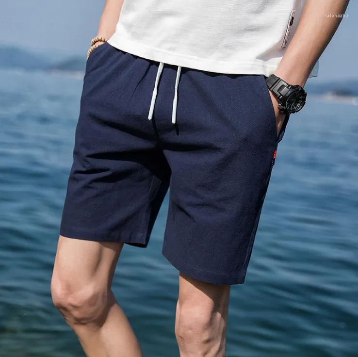 Men's Shorts High Quality 2022 Summer Men's Casual Drawstring Teenager Fashion Homme Cotton Joggers Short Trousers Plus Size 5XL