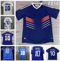 1982 1996 1998 2000 2002 2004 2010 ZIDANE retro soccer jerseys henry uniforms maillot de foot maillots football shirt