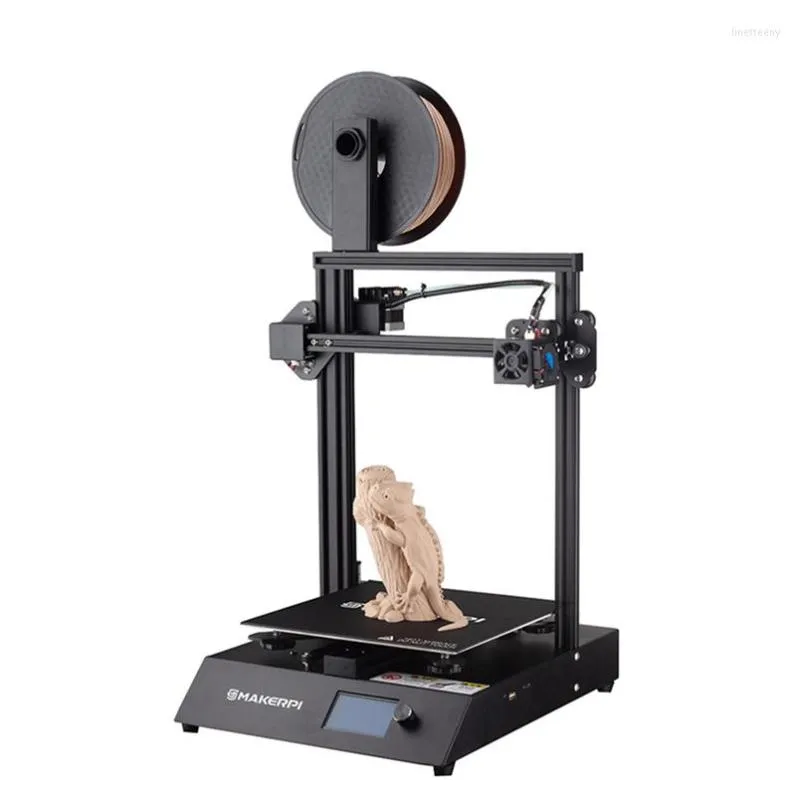 Printers MakerPi 3D Printer Kit High Precision FDM DIY Drucker Upgrade Large Plate Resume Power Failure Impressora From US