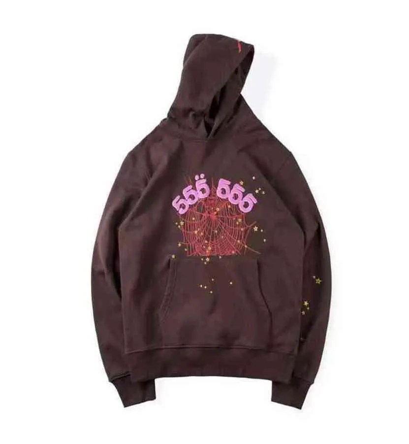 222SS Designer Spider 555 Hoodie Pullover Pink Sp5der Young Thug Hoodies  Senior Classic Leisure Multicolor Autumn Winter Men High Quality Shoe