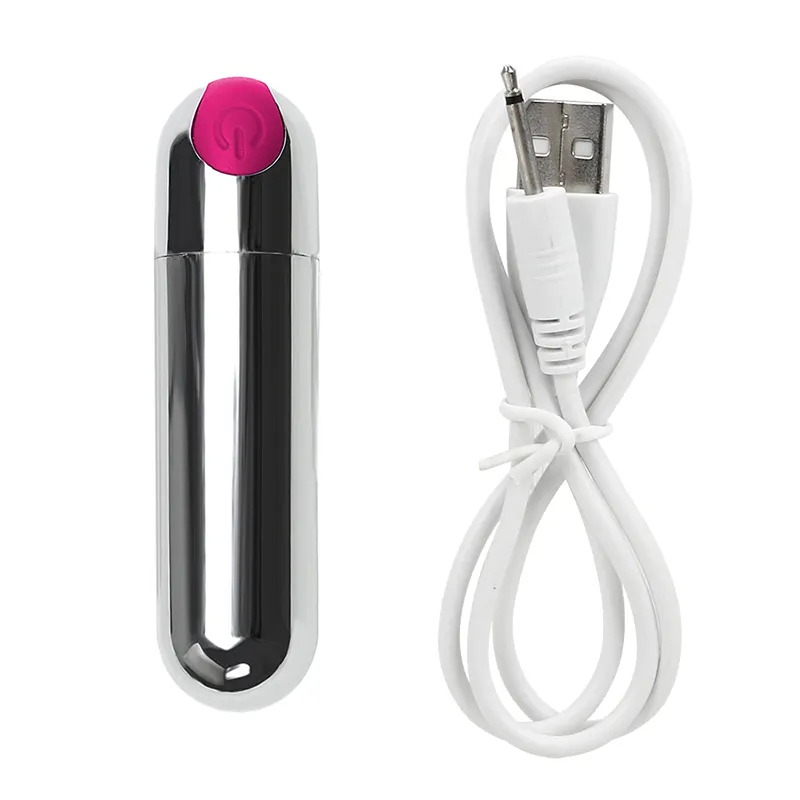 MASSOGROS DE TOPOS SEXOS USB CARREGA 10 VELOCIDADES MINI VIBRADORES DE VIBRADORES DE VIBRADORES DE VIBRADORES VOGINA Anal Massageador de brinquedos sexuais adultos clitóris estimulador