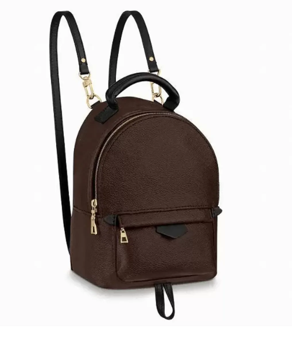 Классические роскошные дизайнерские сумки коричневые старые цветочные женские модные рюкзаки рюкзаки дорожные школьные сумки Мини сумка через плечо свободный корабль