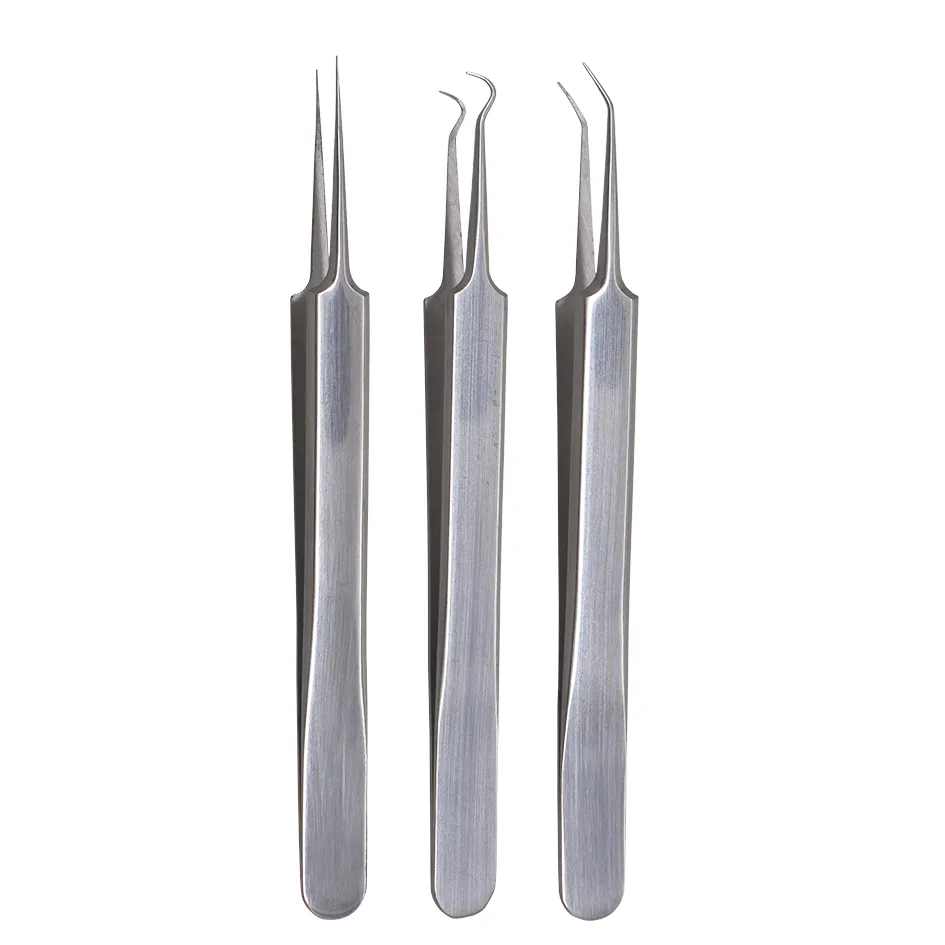 Ferramentas de reparo de telefones celulares Pimples Clipe Blackhead Tweezers Salão de beleza Raspamento especial Fechando a ferramenta de agulha de acne de acne atacado por atacado