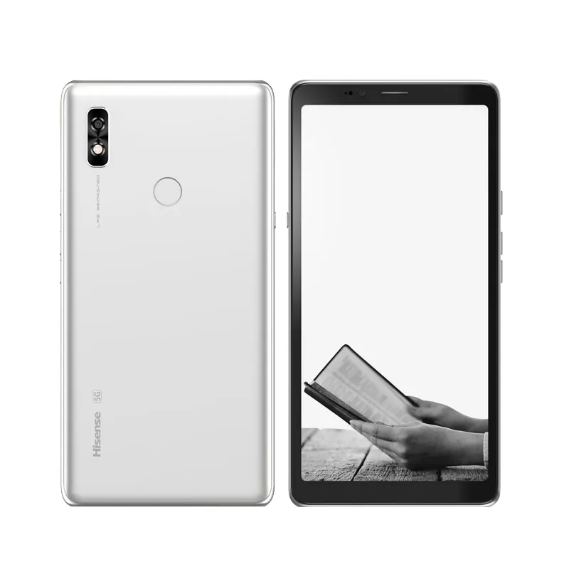 Téléphone portable d'origine Hisense A7 5G Facenote Ireader Novels Ebook Eink 6 Go de RAM 128 Go de ROM Octa Core Android 6,7 "Affichage 16MP 4770mAh Face ID Empreinte digitale Téléphone portable intelligent