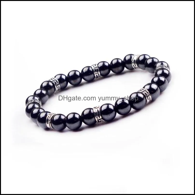 Perlenstränge Natursteinarmband Inspirierende Perle Heilungsgebet Marathi Yoga Mas Charm Drop Lieferung 2021 Schmuck Armbänder D Dhgaw