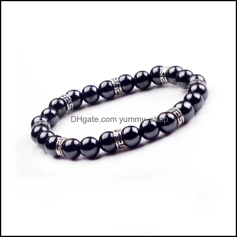 Beaded Strands Natural Stone Bracelet Inspirational Bead Healing Prayer Marathi Yoga Mas Charm Drop Delivery 2021 Jewelry Bracelets D Dhgaw