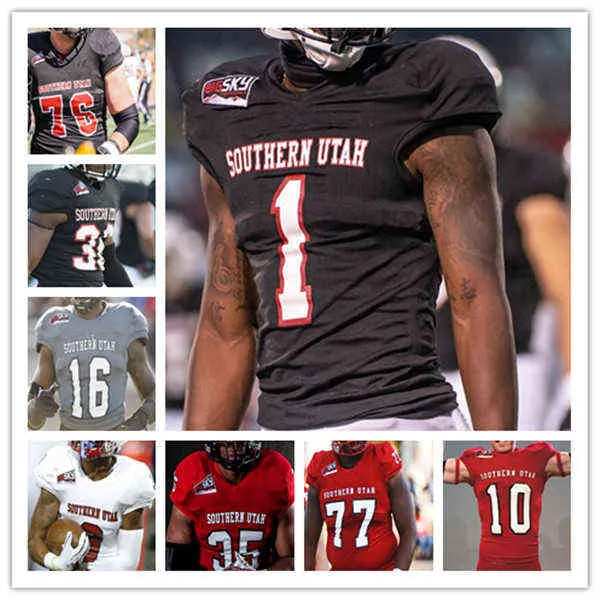 Custom College Football Jersey Show Your Team Spirit! Southern, UH, SUU  Karris Davis, Miller, Schenks, Harris Styles Available!