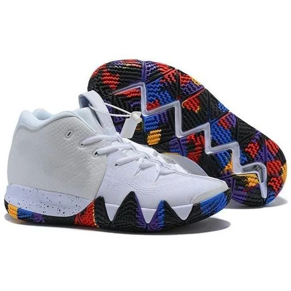 5 Estrellas Chaussures De Basket Ball Pour Hommes Kyrie 4 4s Confetti Red Carpet Cheville Halloween Bhm Equality Black History Mois 2023 Man Trainers Sneaker Taille 7 12 Meilleurs Magasins