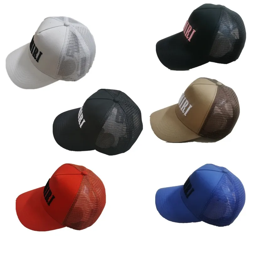 Latest black Ball Caps with MA LOGO Fashion Designers Hat Fashion Trucker Cap High Quality 2022