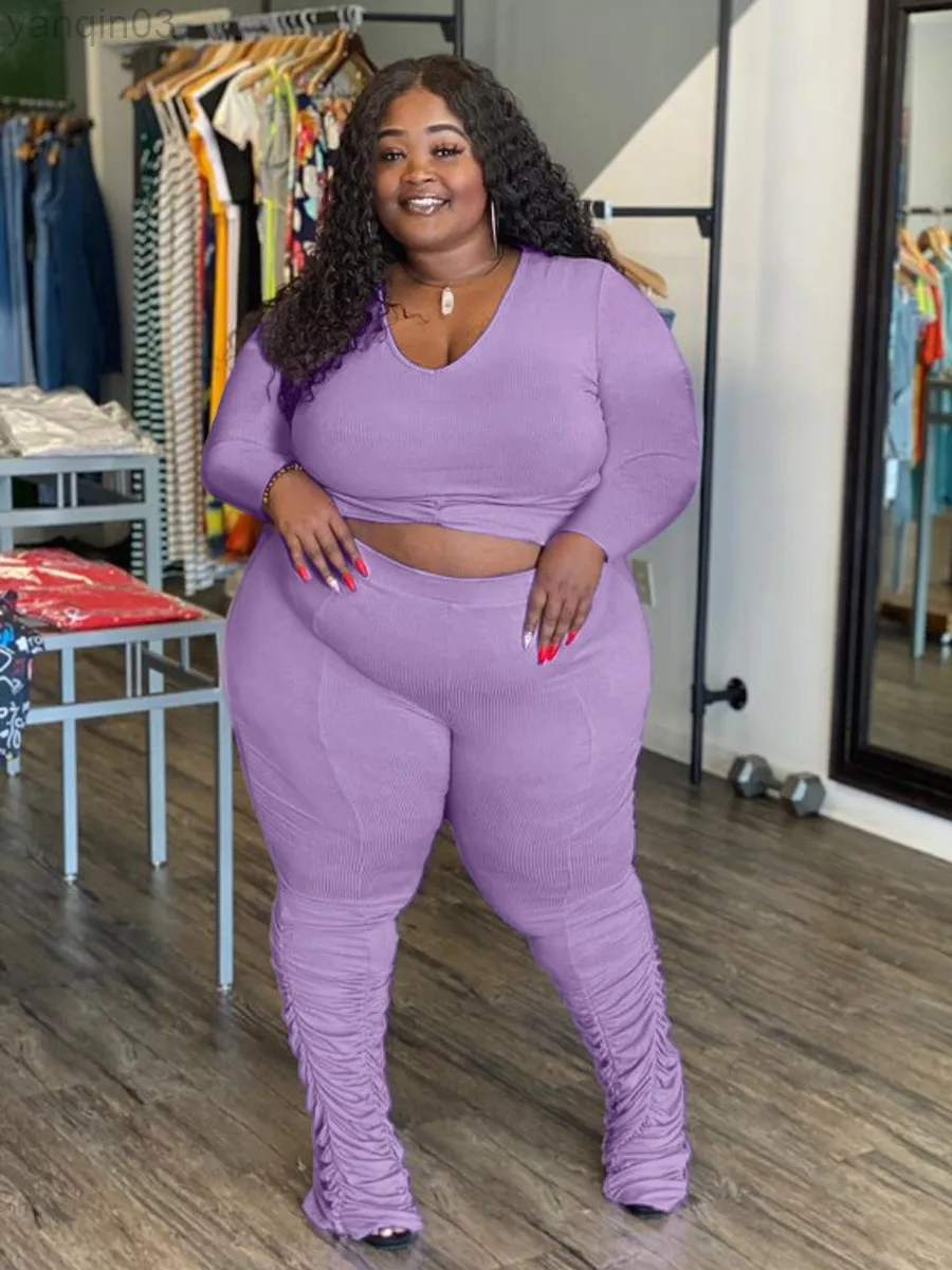 Plus size hotsell tracksuit set womens