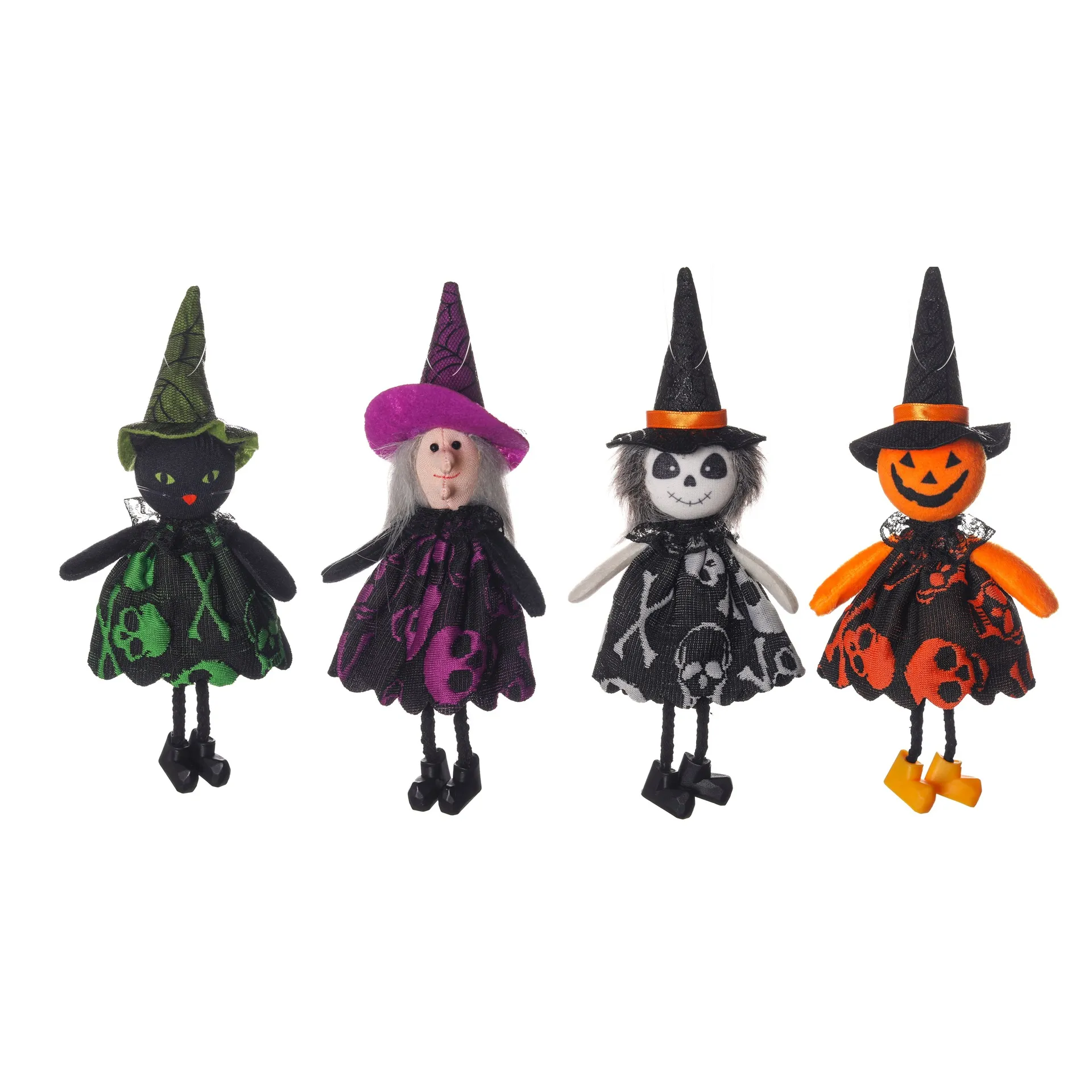 Halloween Party Witch Ghost Pumpkin Hanging Decoration Indoor Outdoor Flying Ghosts Yard Patio Lawn Garden Decor