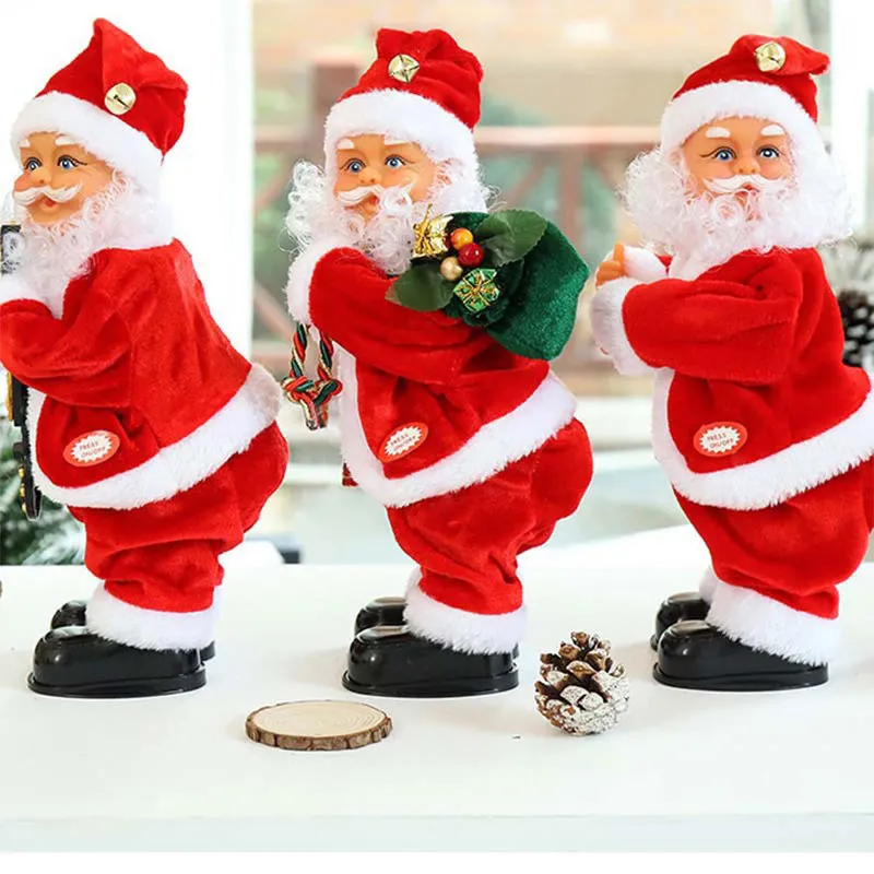Dancing Santa Claus,Twerking Santa Claus With Music,Funny Booty...