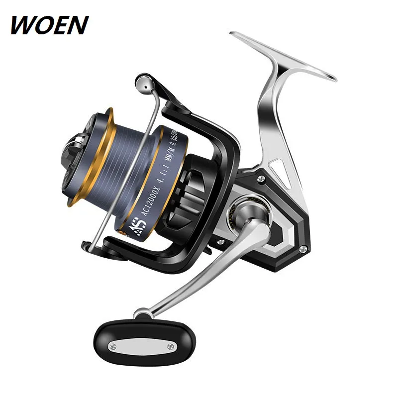 WOEN All Metal Cabelas Spinning Reels With Slanted Line Cup And