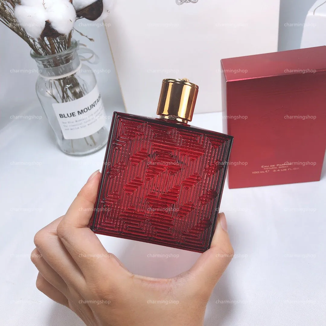 Love in Brand Eros Женские духи 100 мл Синяя туалетная вода Стойкий аромат Spray And Men Red Perfume