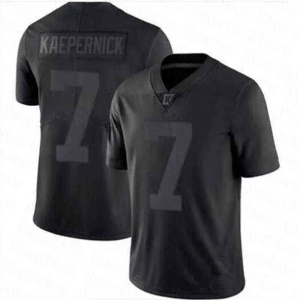 WS American College Football Wear Men 7 Colin Kaepernick Icon 2.0 Jersey To Im Kap imwithka Football Sticthed Jerseys Black White 1 302 DHgate