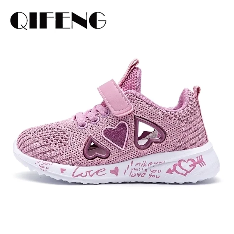 Premiers Marcheurs Filles Casual Chaussures Light Mesh Sneakers Enfants Été Enfants Automne Tenis Mignon Sport Bande Dessinée Femme Running Chaussette Chaussures 8 220830