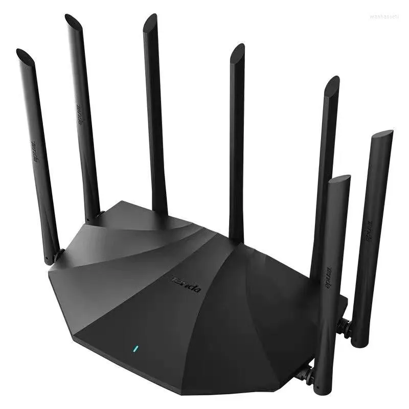 Fiberoptisk utrustning Tenda AC23 AC2100 router Gigabit 2.4G 5.0 GHz Dual-band 2100Mbps VPN Multi-Language WiFi med 7 High Gain