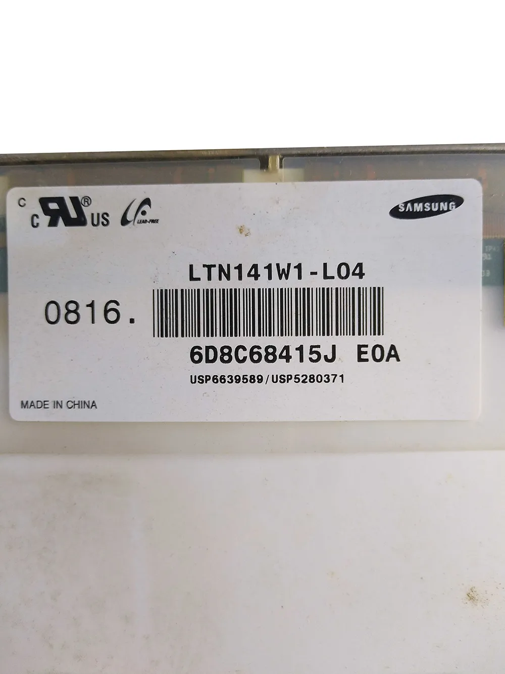 Original Samsung-sk￤rm LTN141W1-L04 14.1 Uppl￶sning 1280x800 Displaysk￤rm