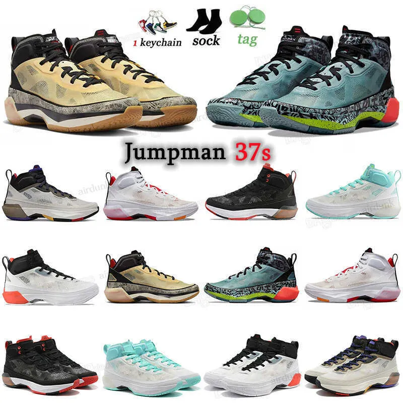 Jumpman 37 Chaussures de basket-ball pour hommes XXXVII 37s PE Satou Sabally Beyond Borders Jayson Tatum Hare Top Quality Sport Men Outdoor Trainers