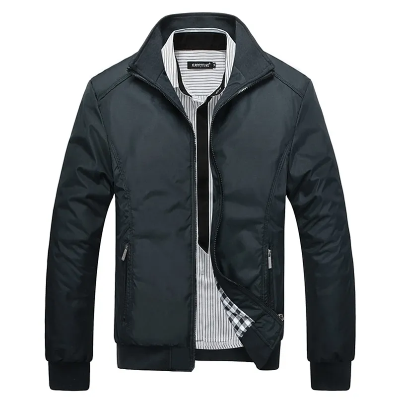 Hommes Vestes Qualité Haute Hommes Vestes Hommes Veste Décontractée Manteaux Printemps Régulier Mince Veste Manteau pour Homme En Gros Plus La Taille M-7XL 8XL 220905