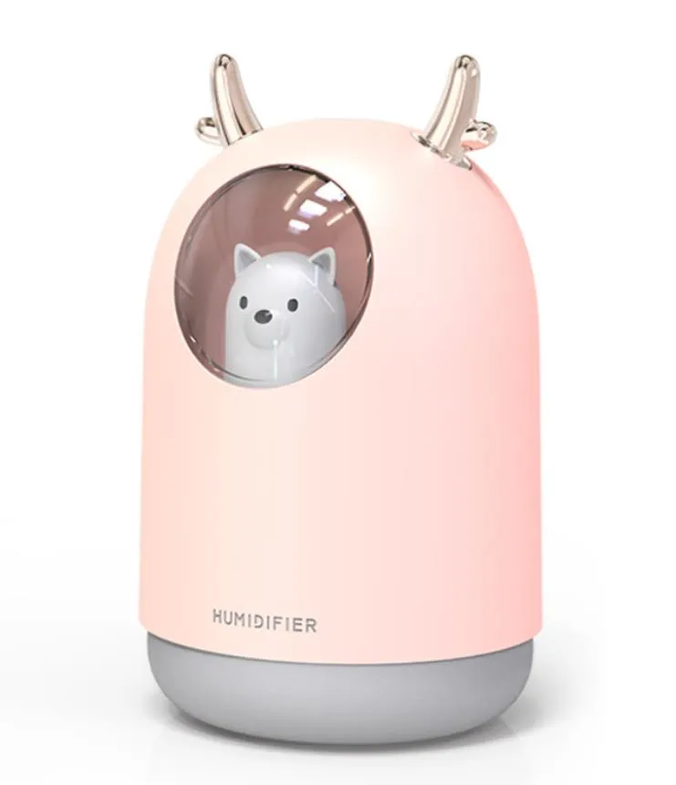 Cute Ultrasonic Cool Mist Humidifier 300ml Aroma... From Savita11, $337 ...