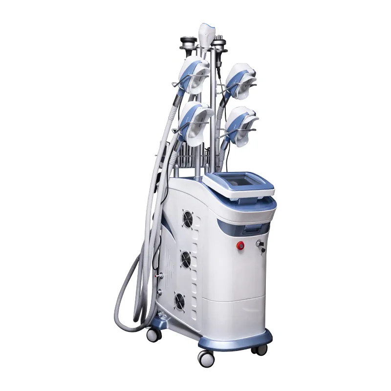 Reduce Cellulite Slimming 4 Cryo 360 Handles Fat Freezing Machine Cryolipolysis Body Slim Equipped With Laser Board And 40k Cavition