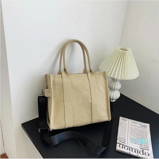 2022 NIEUWE Fashion Tote Toes Bag Schoudertassen Dames Designer Mode Koppeling Casual canvas Handtas Zomer dames Crossbody Letter Afdrukken 30/25/13cm