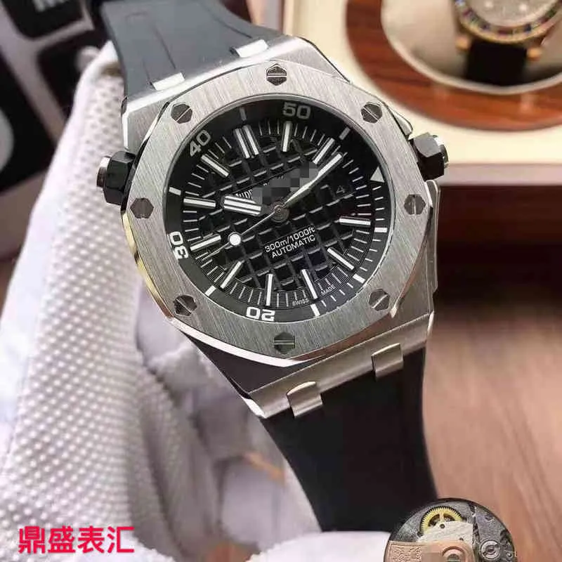 Luxury Mens Mechanical Watch Series Automatyczna maszyna 15710 Luminous High-end Sports Sports Swiss ES Wristwatch Yetv J97X