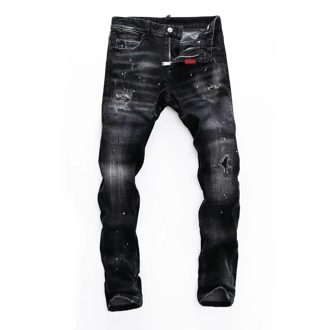 2022 Nieuwe Mannen Jeans Vele Stijlen Dsq Gat Lichtblauw Donkergrijs Italië Merk Man Lange Broek Broek Streetwear biker Jean Voor Vrouwen D2 Top Kwaliteit