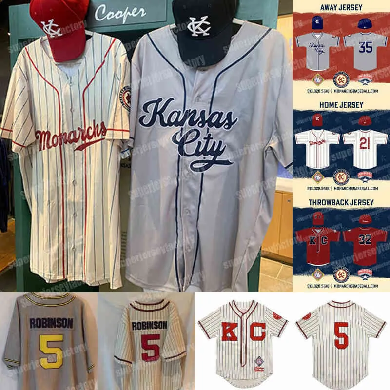 College 2022 Kansas City Monarchs NLBM Negro Leagues Baseball Jersey