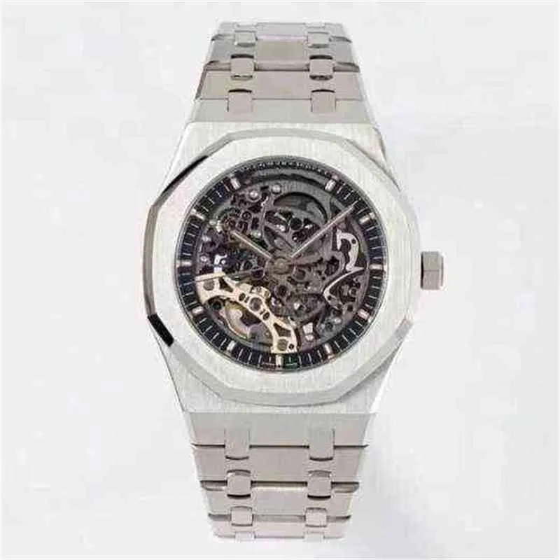 Luxury Watches for Mens Mechanical Diver Aps Factory 41mm 15407 Eta 3132 Movement Skeleton Geneva Brand Designers Wristwatches 6I60