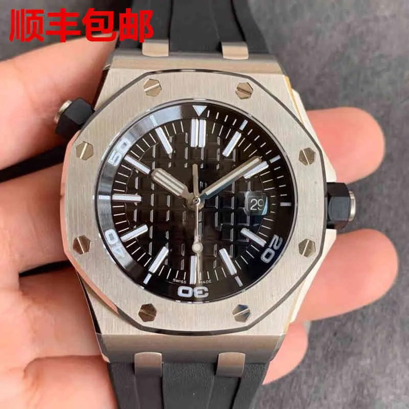 Luxury Mens Mechanical Watch Roya1 0ak Offshore 15500 Luminous Waterproof 15710 Automatic Machinery Swiss es Brand Wristwatch